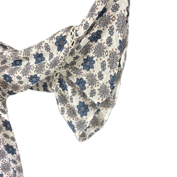 FEVER Boho flower print top size S - Picture 3 of 8